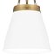 Quoizel Piccolo Pendant Mid Pendant 1 Light Aged Brass QPP6183AB - alternate 3